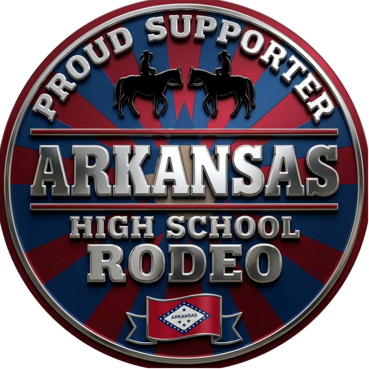 Arkansas state decal