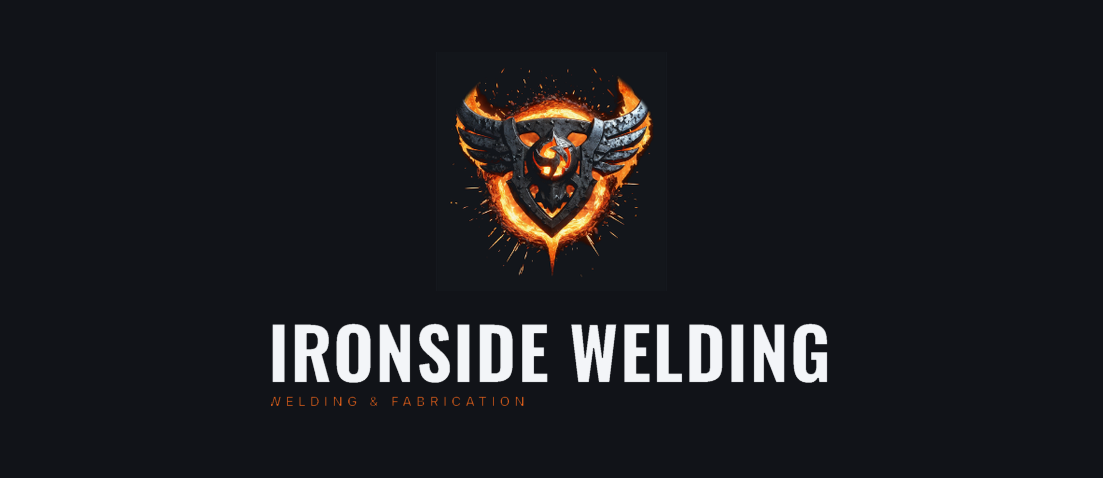 Ironside Welding logo lockup