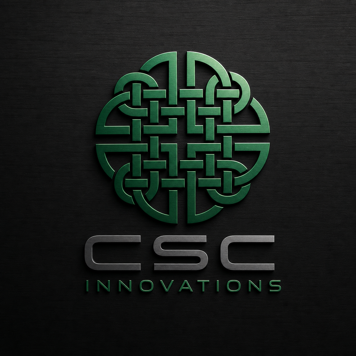 CSC Innovations dark logo lockup