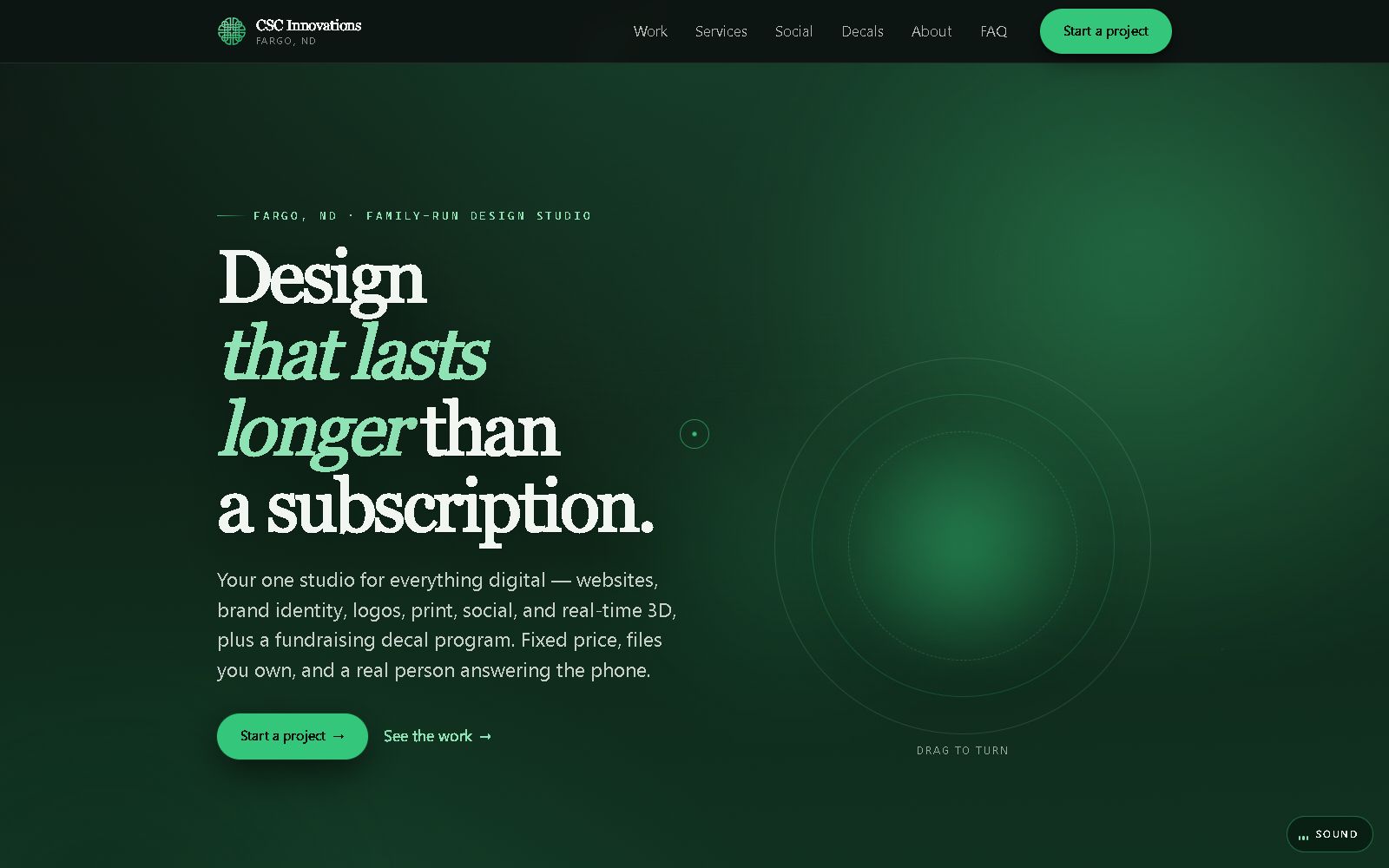 Interactive craft touches — momentum scroll, magnetic buttons, scroll-reveal motion