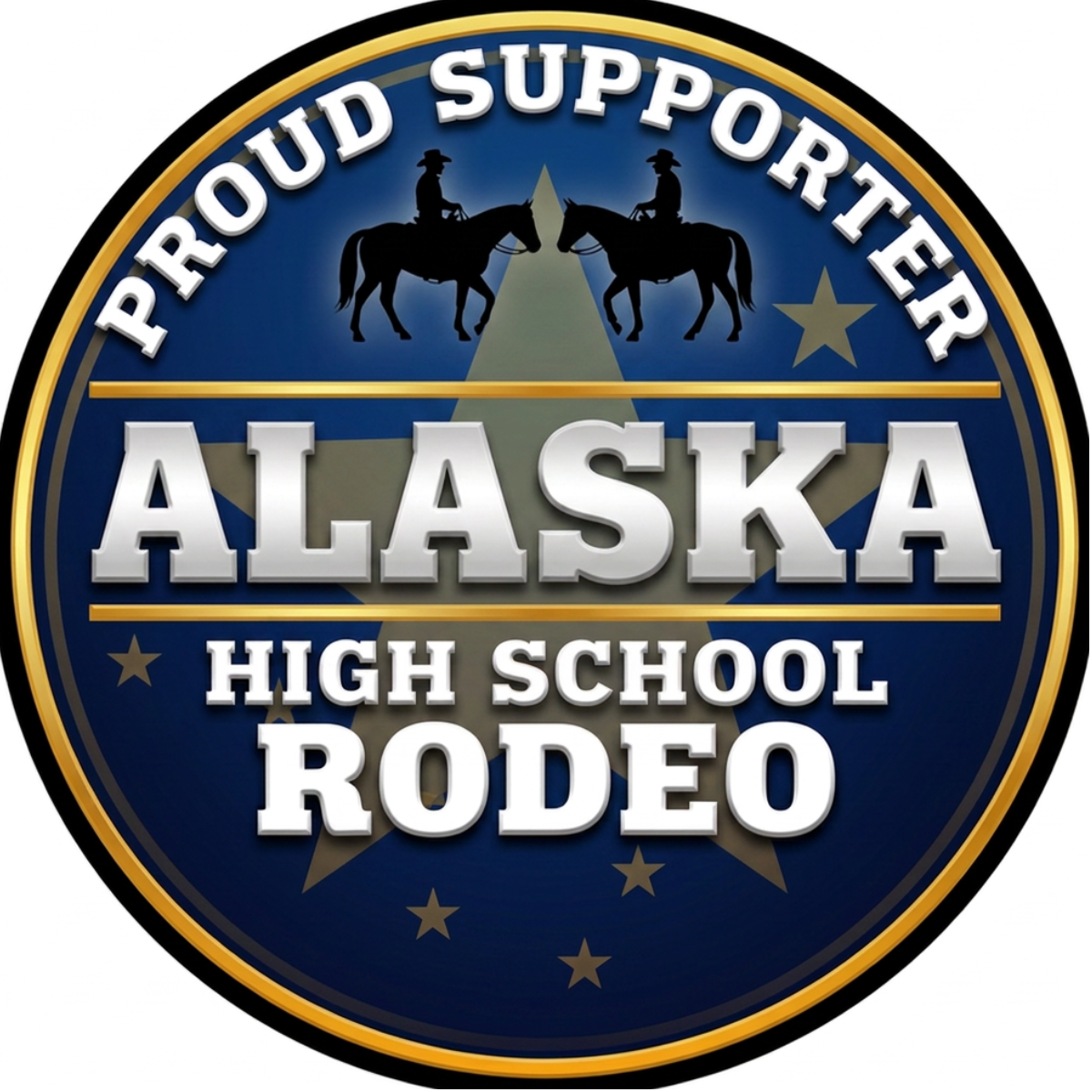 Alaska Proud Supporter sticker