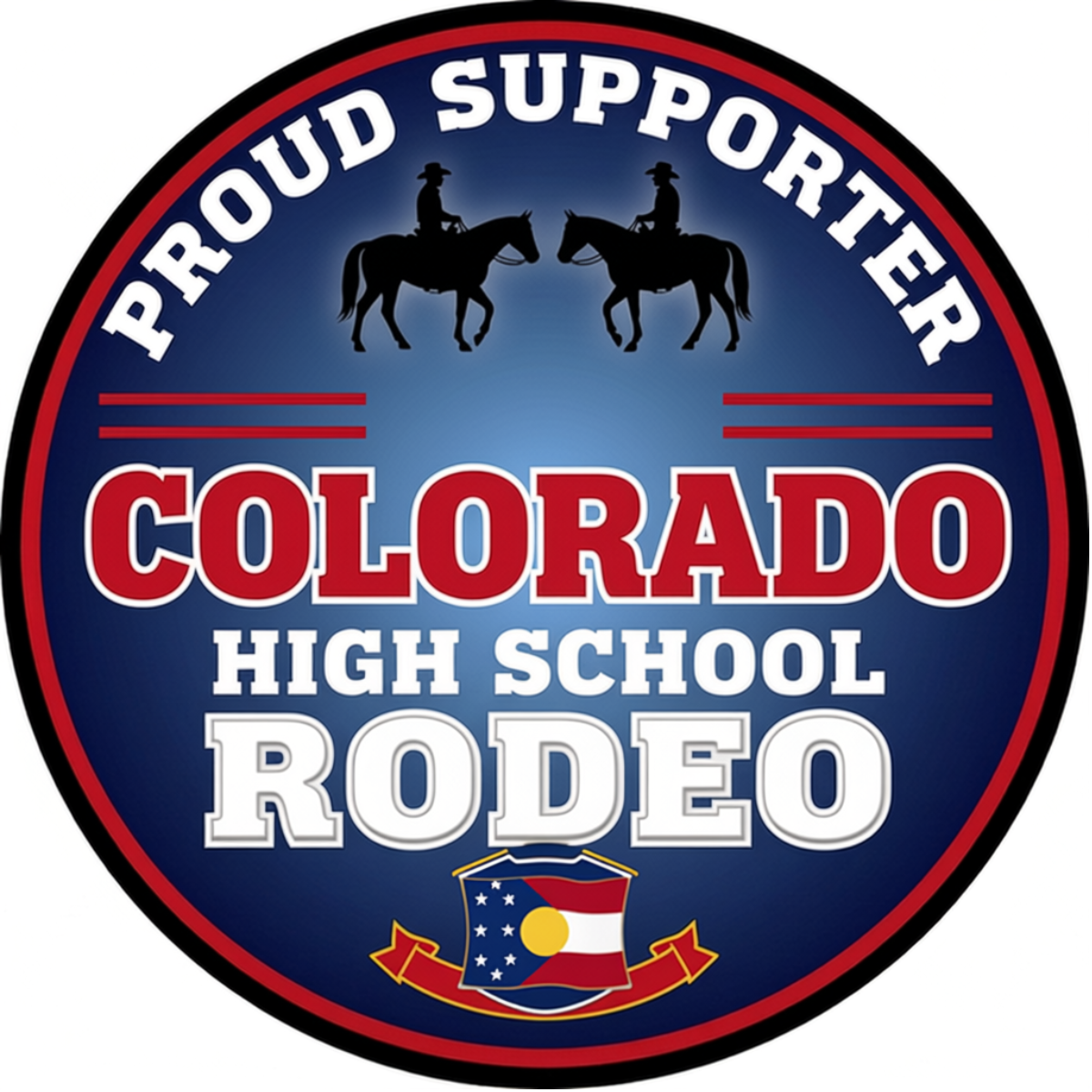 Colorado Proud Supporter sticker